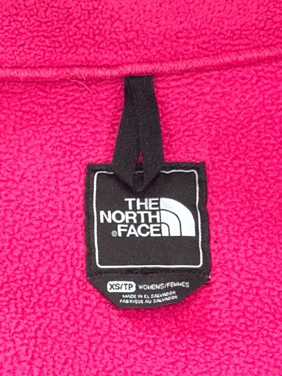 The North Face Denali Fleece Jacket Women’s XS Pink Black Full Zip - Picture 12 of 14